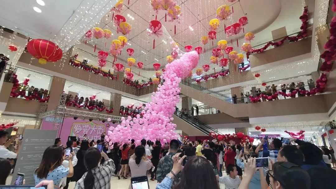 前方高糖!30+购物中心诠释“七夕营销”的多种表达方式