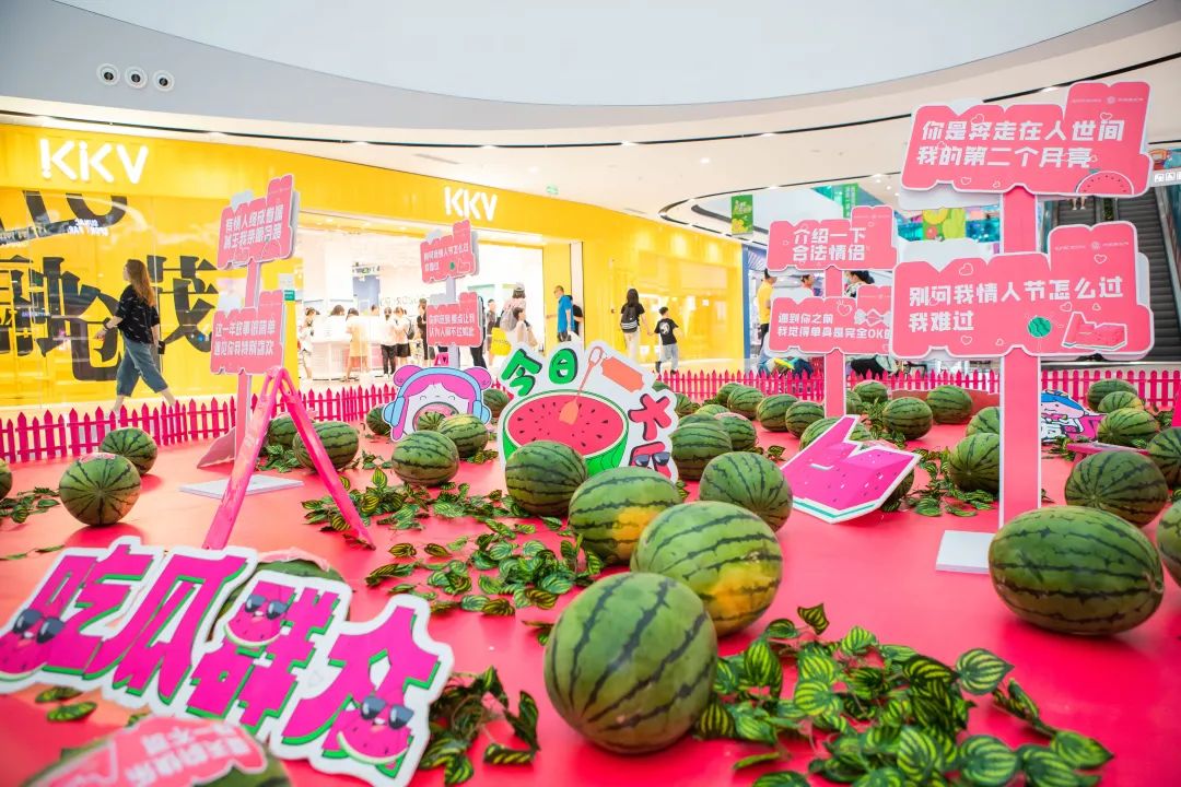 前方高糖!30+购物中心诠释“七夕营销”的多种表达方式