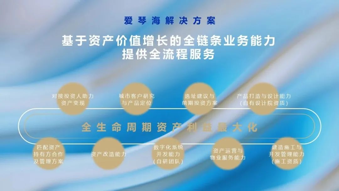 爱琴海官宣打造“全周期的资产管理运营平台”,破局存量时代