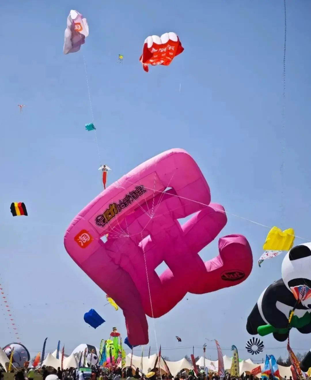 蜡笔小新引争议,“领导的饼”满天飞……潍坊风筝节火出圈!