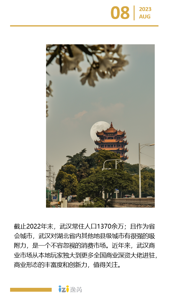 武汉商业全扫描：华中商业重镇，商业形态开始百花齐放 | iziRetail 逸芮