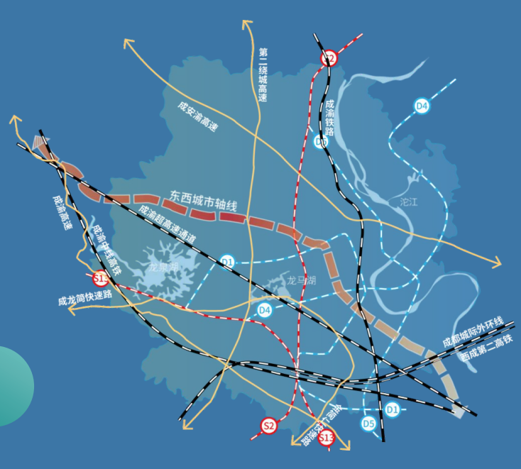 东进成渝中心地带，成都又一座新的湖畔公园商业即将开场
