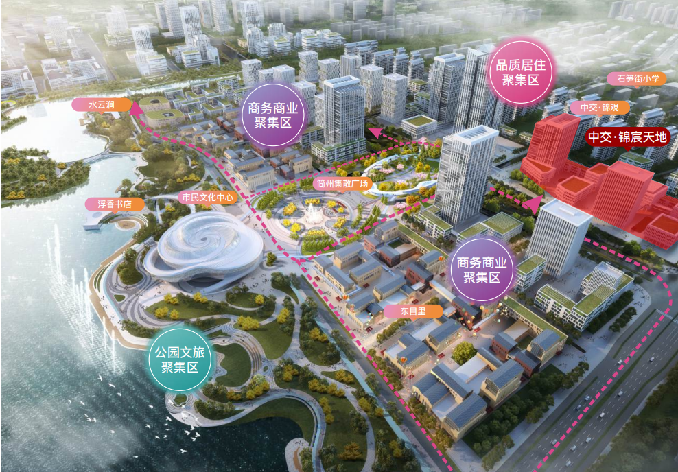 东进成渝中心地带，成都又一座新的湖畔公园商业即将开场