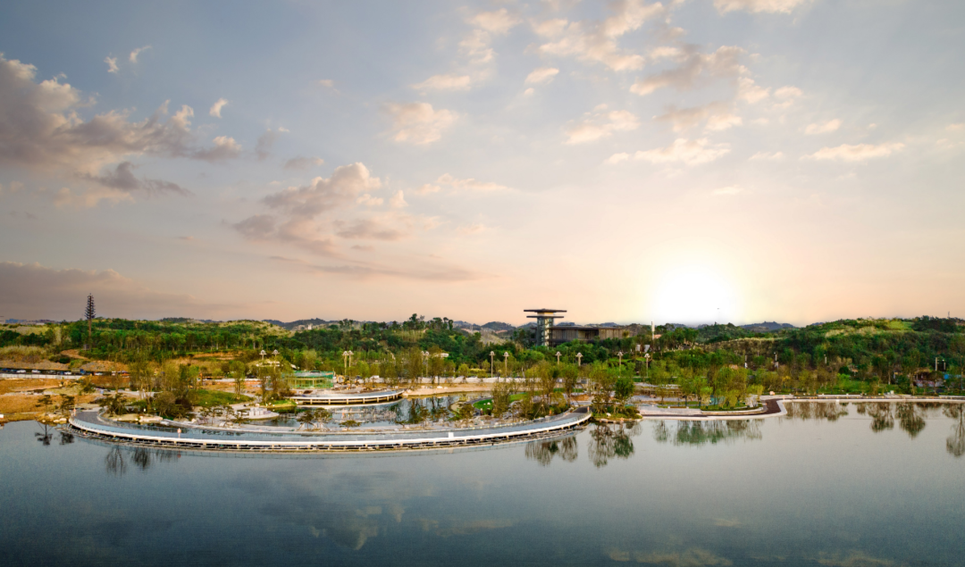 东进成渝中心地带，成都又一座新的湖畔公园商业即将开场