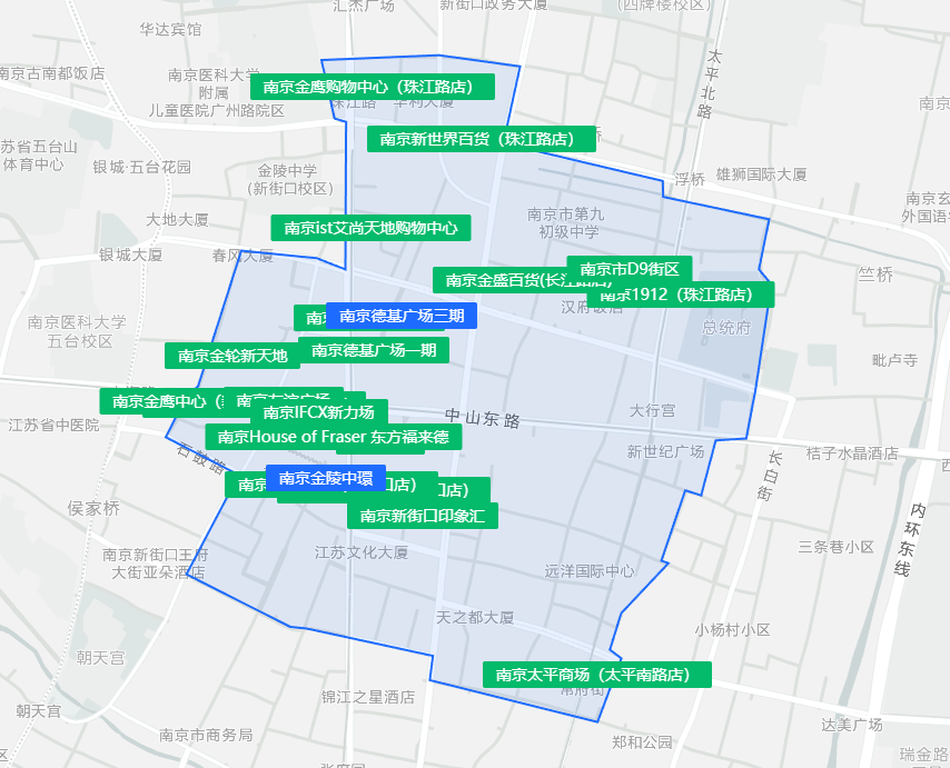 南京新街口商圈：多家老牌商场悄然“变装”，金陵中環今年开业！